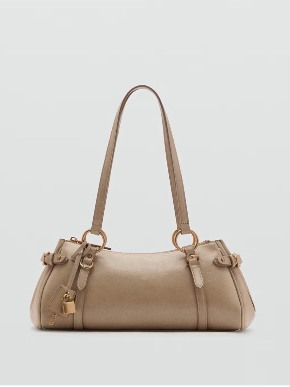 MANGO Double Handle Rowling Bag
